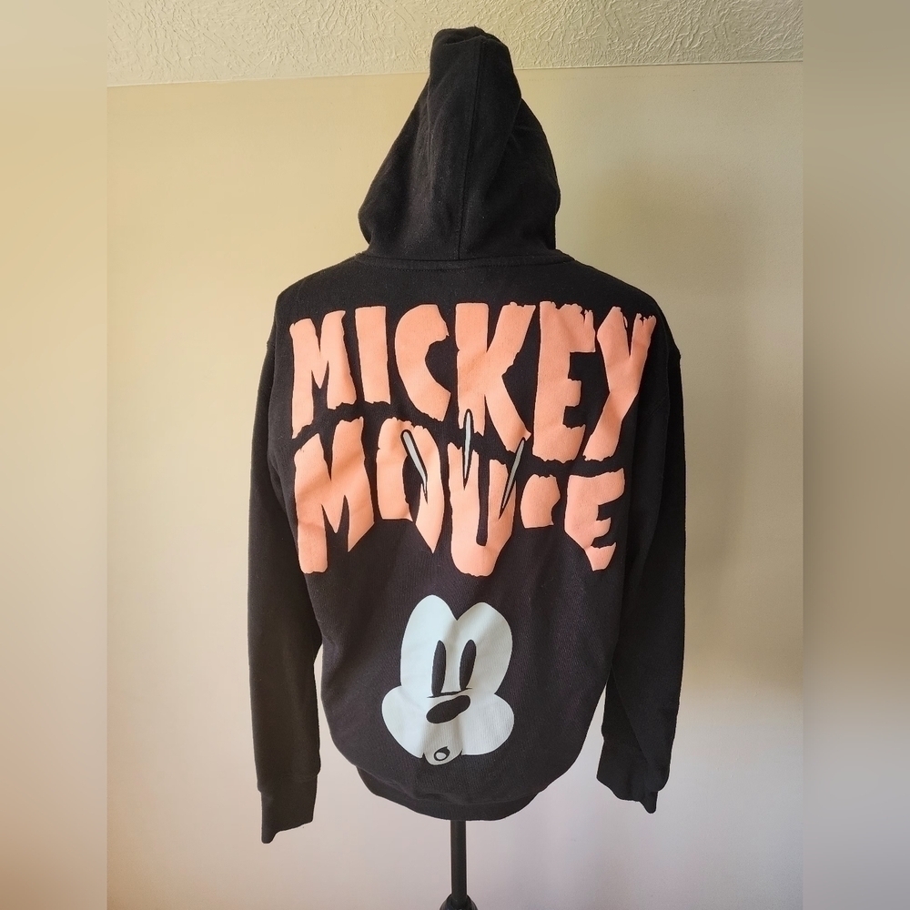 Mickey Mouse Haunted Hoodie Women's Size M.